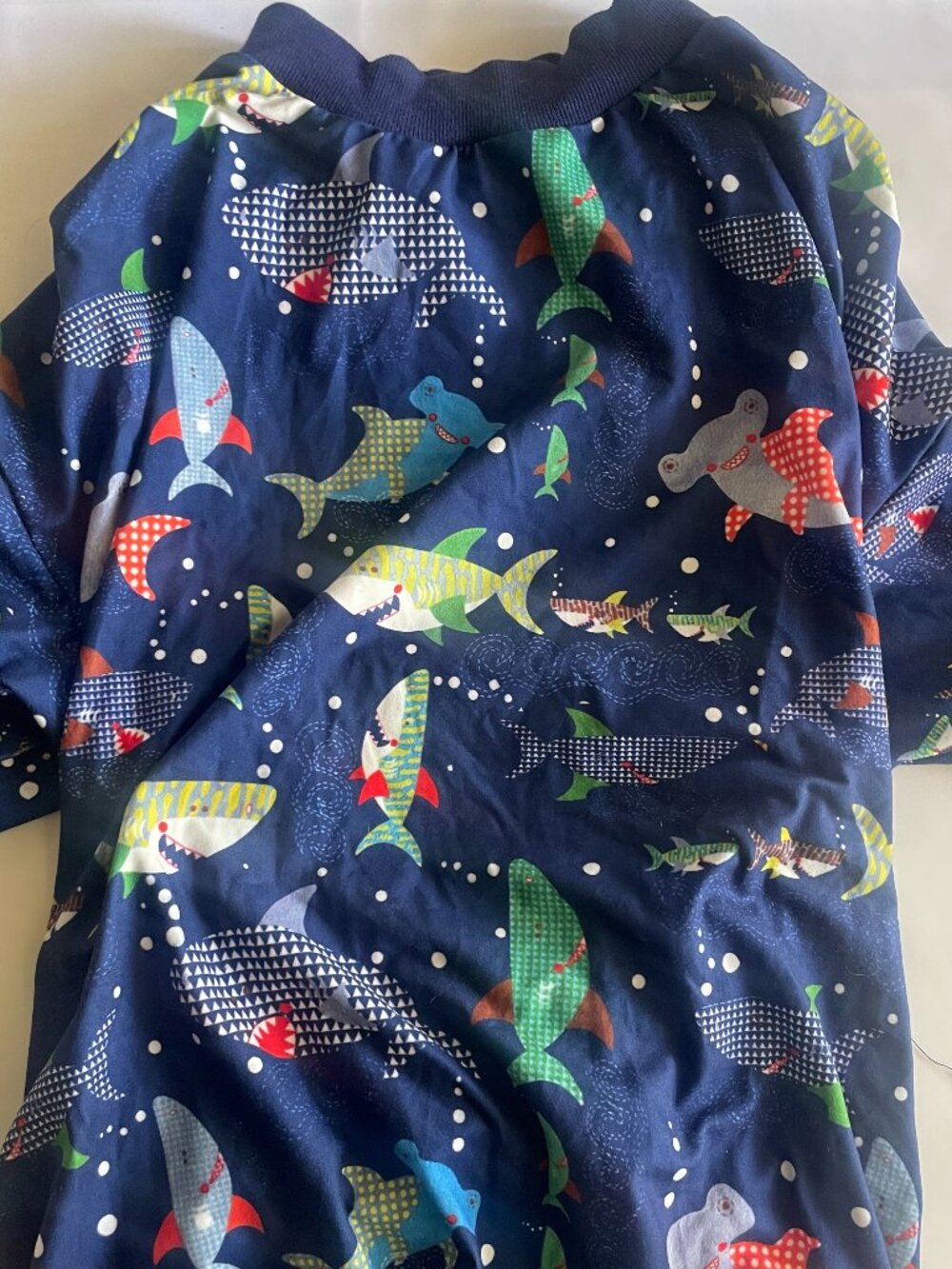 LovinPet Shark Print Dog Pajamas